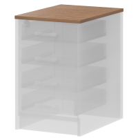 Крышка к тумбе приставной (АТ-07) Арго А-707.60 Орех гварнери